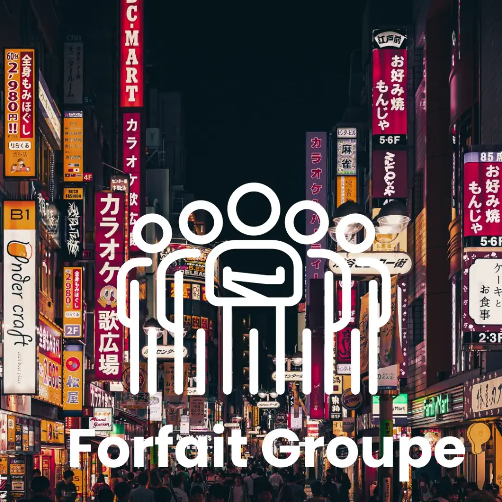Jour de Travel Planning Japon -Formule Groupe ( Ajoutez le nombre de jour )